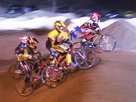 Daniel Leavitt wins six events of six starts as a novice BMX racer.