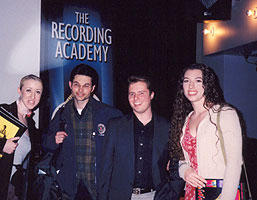 Left to Right: Toni Arthur, Nick Washburn, Stud, and very special guest Carolyn